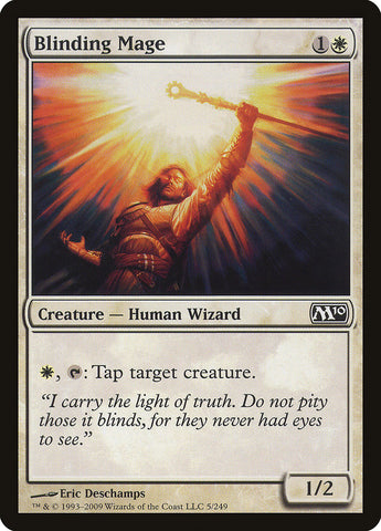 Blinding Mage [Magic 2010] Magic: The Gathering
