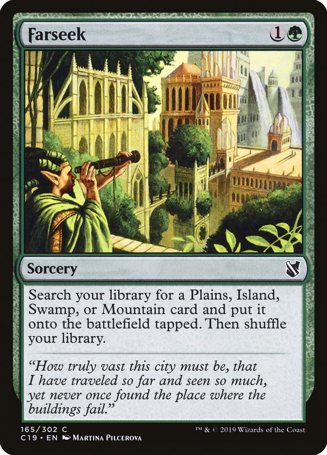 Farseek [Commander 2019] Magic: The Gathering