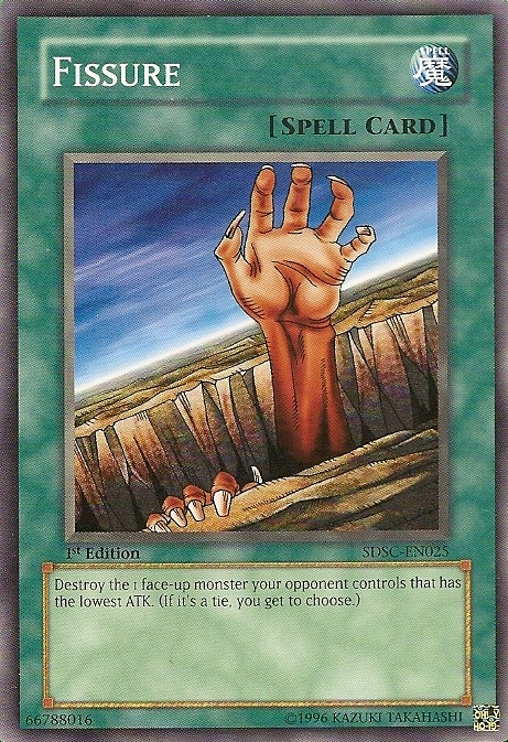 Fissure [SDSC-EN025] Common Yu-Gi-Oh!