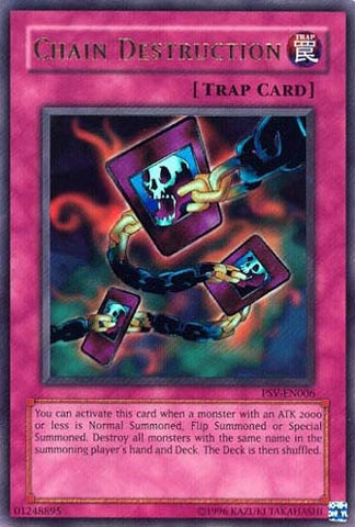 Chain Destruction [PSV-EN006] Ultra Rare Yu-Gi-Oh!
