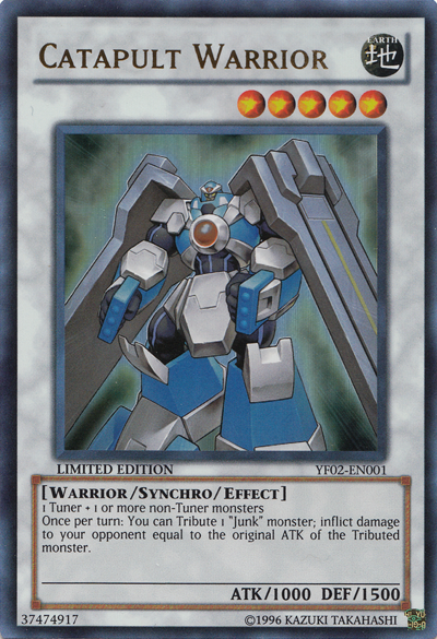 Catapult Warrior [YF02-EN001] Ultra Rare Yu-Gi-Oh!