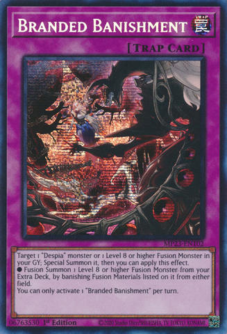 Branded Banishment [MP23-EN102] Prismatic Secret Rare Yu-Gi-Oh!
