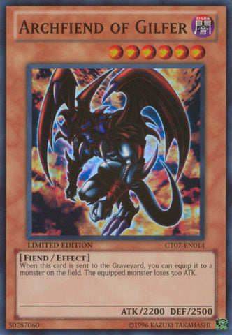 Archfiend of Gilfer [CT07-EN014] Super Rare Yu-Gi-Oh!