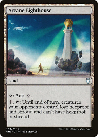 Arcane Lighthouse [Commander Anthology Volume II] Magic: The Gathering