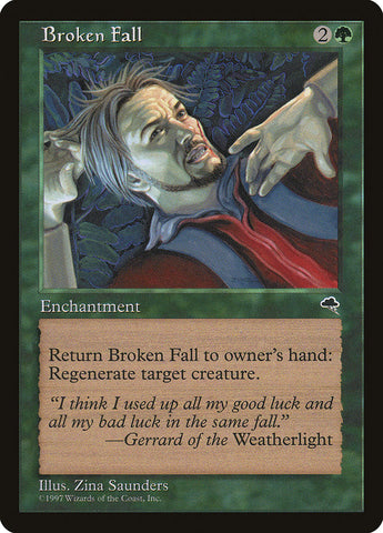 Broken Fall [Tempest] Magic: The Gathering