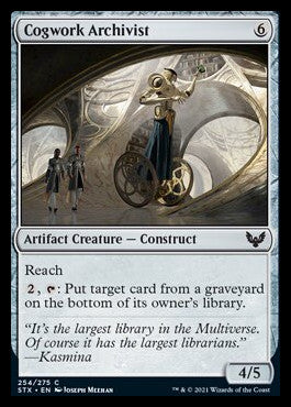 Cogwork Archivist [Strixhaven: School of Mages] Magic: The Gathering