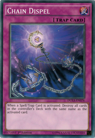 Chain Dispel [DUEA-EN076] Common Yu-Gi-Oh!