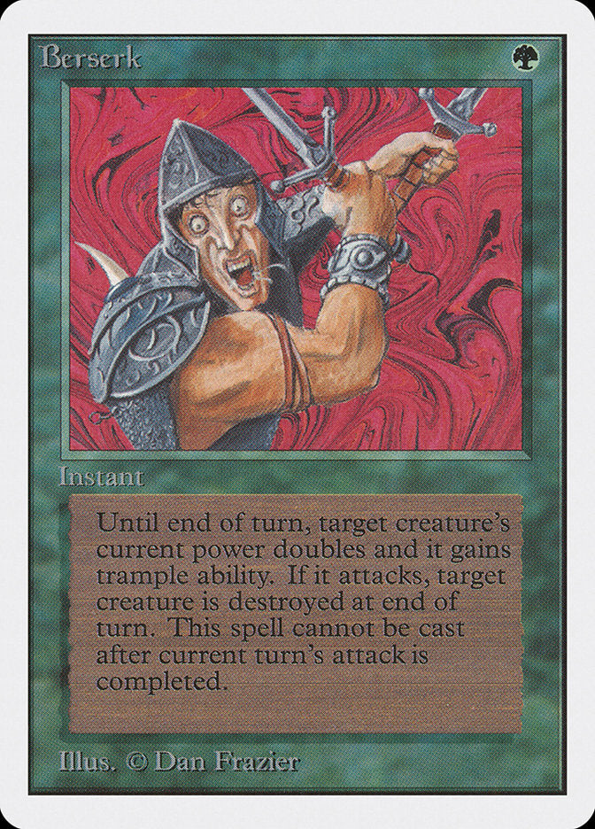 Berserk [Unlimited Edition] Magic: The Gathering
