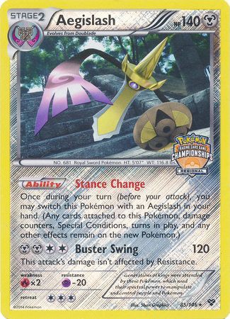 Aegislash (85/146) (Regional Championship Promo) [XY: Base Set] Pokémon