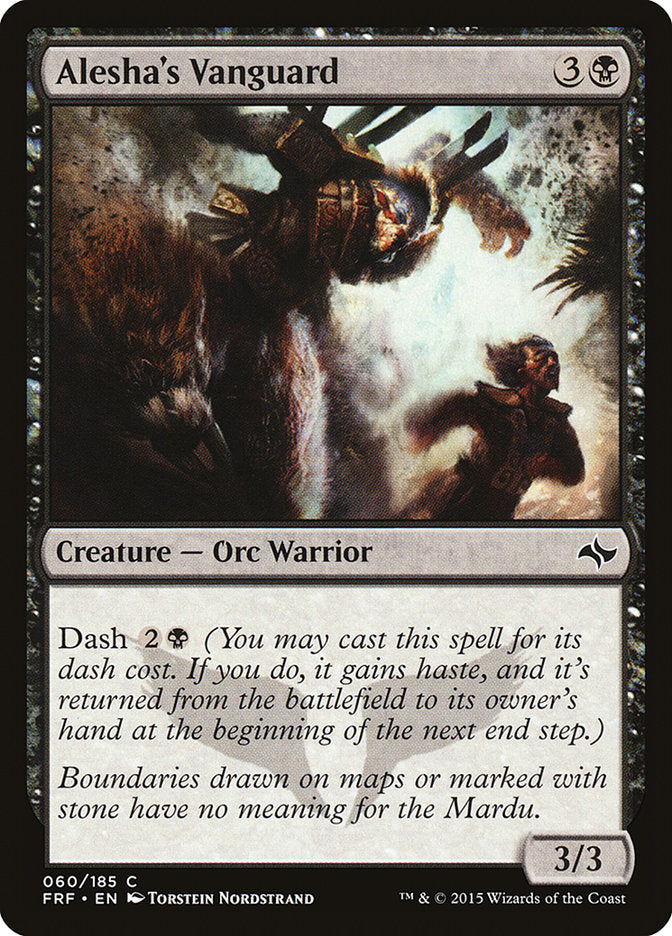 Alesha's Vanguard [Fate Reforged] Magic: The Gathering