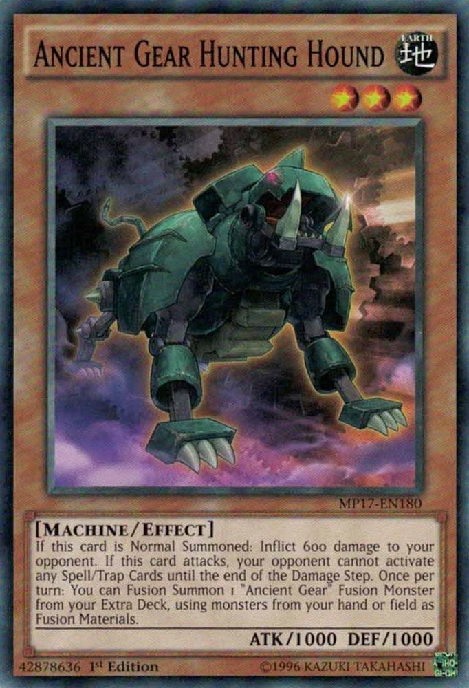 Ancient Gear Hunting Hound [MP17-EN180] Common Yu-Gi-Oh!