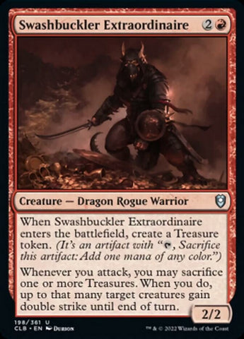 Swashbuckler Extraordinaire [Commander Legends: Battle for Baldur's Gate] Magic: The Gathering