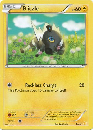 Blitzle (12/30) [XY: Trainer Kit 3 - Pikachu Libre] Pokémon
