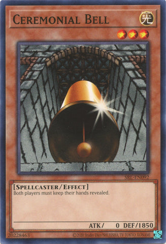 Ceremonial Bell (25th Anniversary) [SRL-EN092] Common Yu-Gi-Oh!