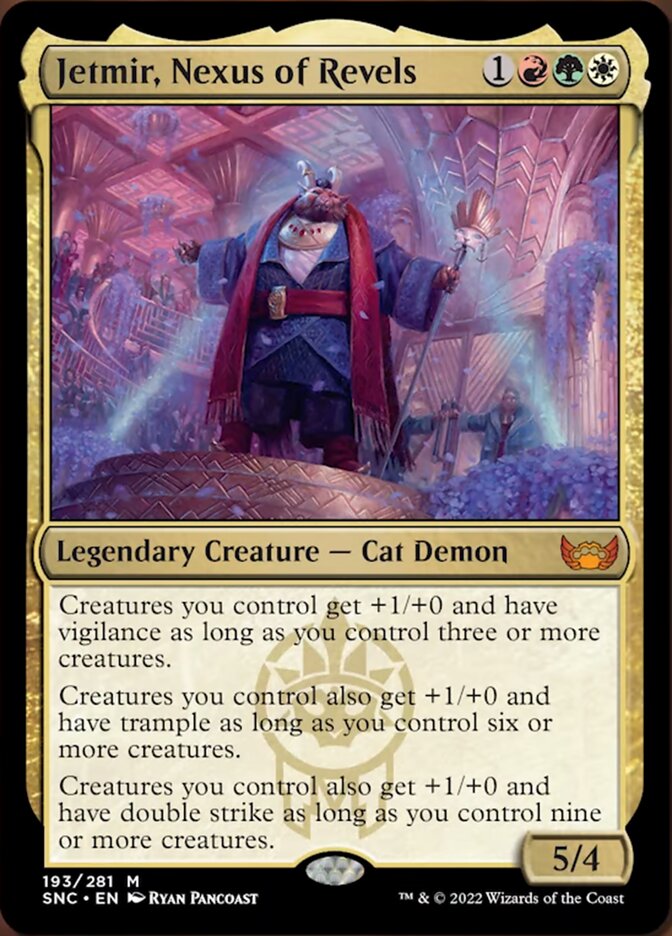 Jetmir, Nexus of Revels [Streets of New Capenna] Magic: The Gathering