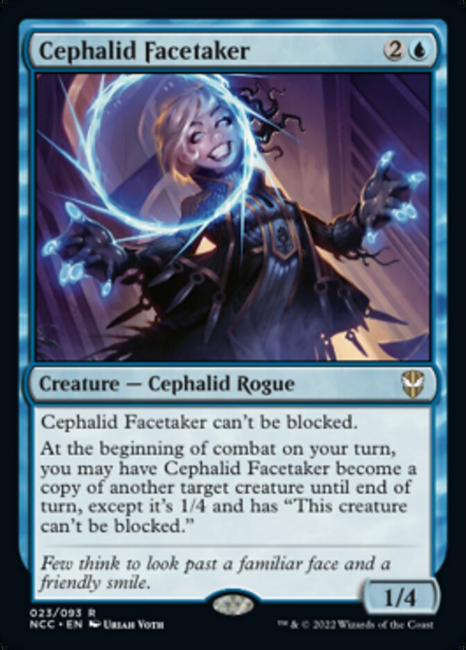 Cephalid Facetaker [Streets of New Capenna Commander] Magic: The Gathering