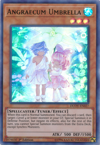 Angraecum Umbrella [DUOV-EN027] Ultra Rare Yu-Gi-Oh!