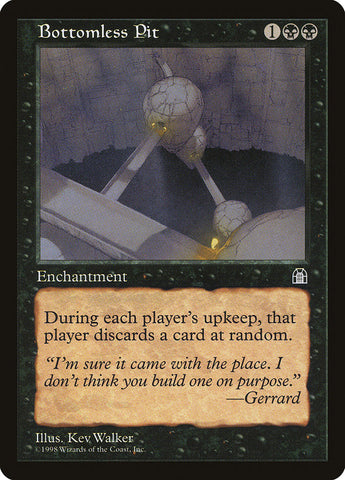 Bottomless Pit [Stronghold] Magic: The Gathering
