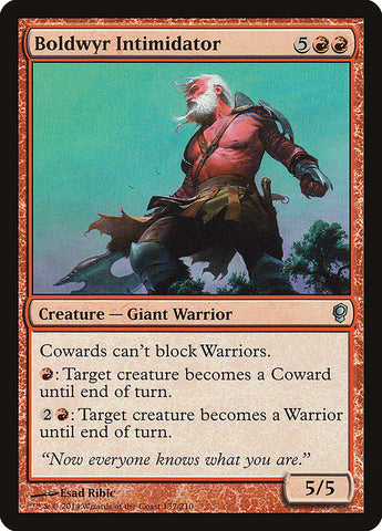Boldwyr Intimidator [Conspiracy] Magic: The Gathering