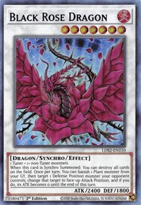 Black Rose Dragon (Blue) [LDS2-EN110] Ultra Rare Yu-Gi-Oh!
