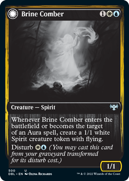Brine Comber // Brinebound Gift [Innistrad: Double Feature] Magic: The Gathering