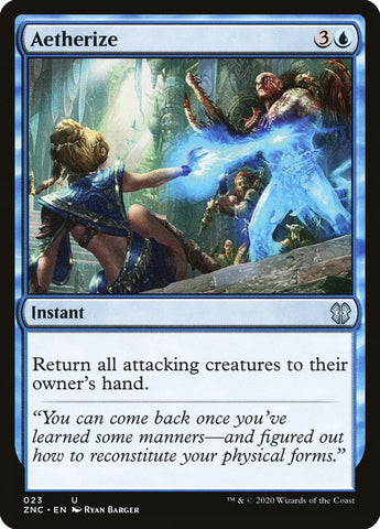 Aetherize [Zendikar Rising Commander] Magic: The Gathering