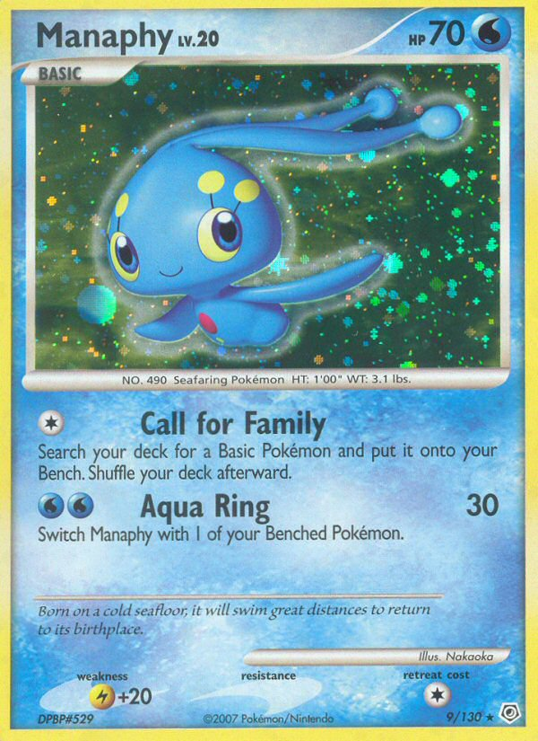Manaphy (9/130) [Diamond & Pearl: Base Set] Pokémon