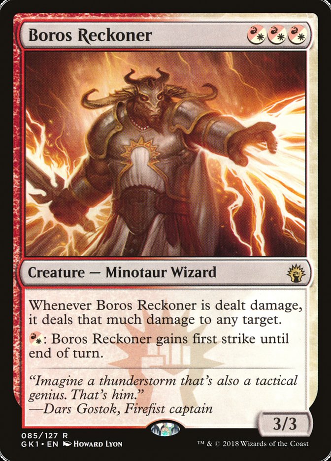 Boros Reckoner [Guilds of Ravnica Guild Kit] Magic: The Gathering
