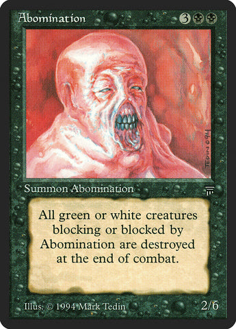 Abomination [Legends] Magic: The Gathering