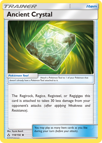 Ancient Crystal (118/156) [Sun & Moon: Ultra Prism] Pokémon
