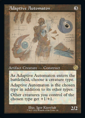 Adaptive Automaton (Retro Schematic) [The Brothers' War Retro Artifacts] Magic: The Gathering