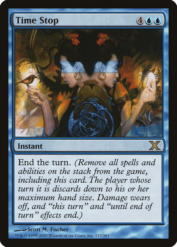 Time Stop [Tenth Edition] Magic: The Gathering