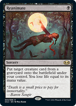 Reanimate [Commander Collection: Black] Magic: The Gathering