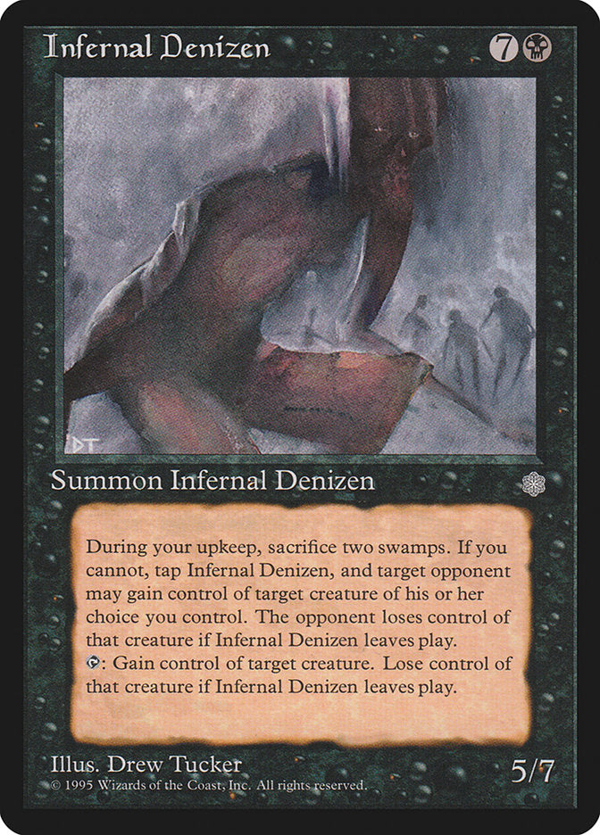 Infernal Denizen [Ice Age] Magic: The Gathering