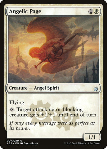 Angelic Page [Masters 25] Magic: The Gathering