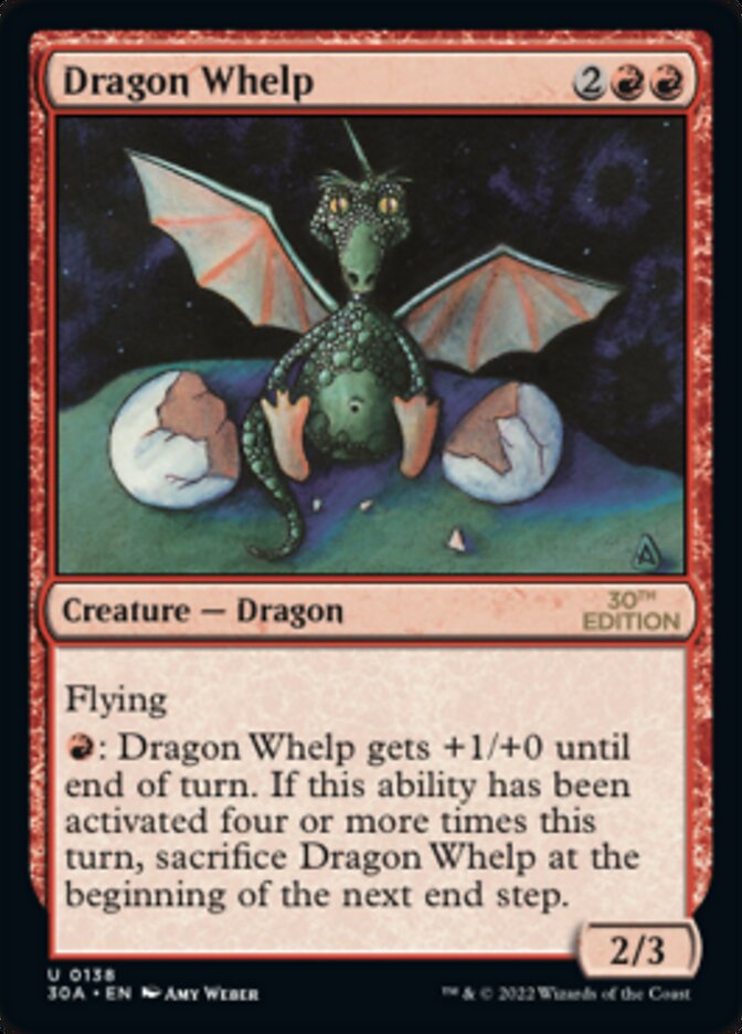 Dragon Whelp [30th Anniversary Edition] Magic: The Gathering