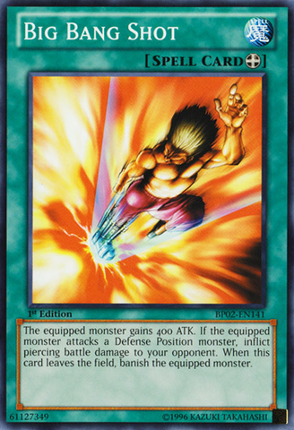 Big Bang Shot [BP02-EN141] Mosaic Rare Yu-Gi-Oh!
