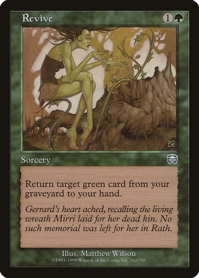 Revive [Mercadian Masques] Magic: The Gathering