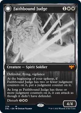 Faithbound Judge // Sinner's Judgment [Innistrad: Double Feature] Magic: The Gathering
