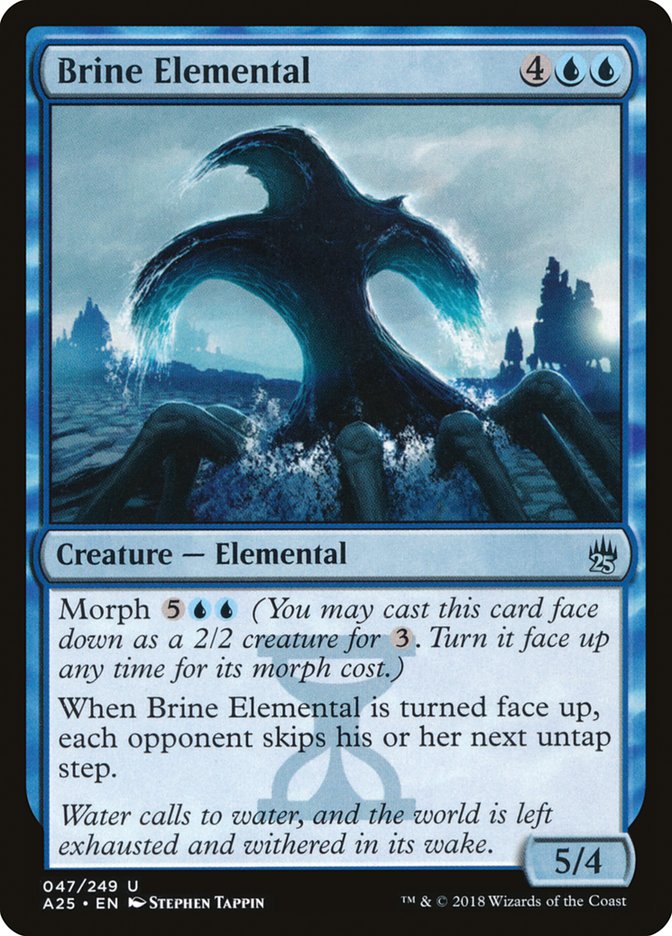 Brine Elemental [Masters 25] Magic: The Gathering