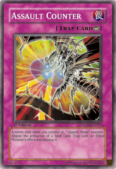 Assault Counter [CRMS-EN075] Common Yu-Gi-Oh!