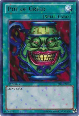 Pot of Greed [BP01-EN034] Starfoil Rare Yu-Gi-Oh!