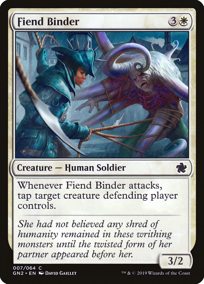 Fiend Binder [Game Night 2019] Magic: The Gathering