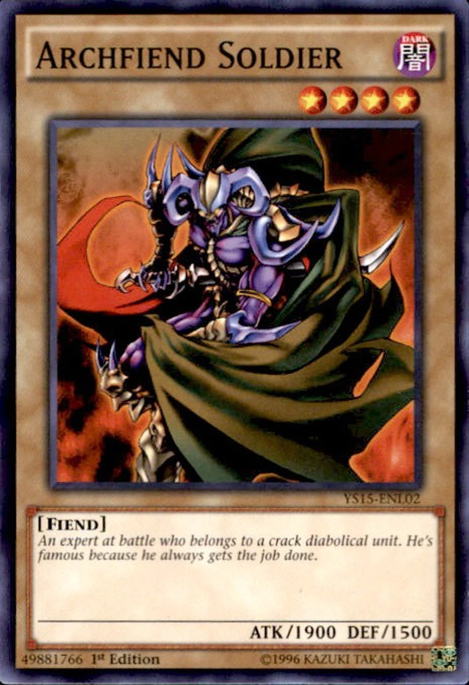 Archfiend Soldier [YS15-ENL02] Common Yu-Gi-Oh!