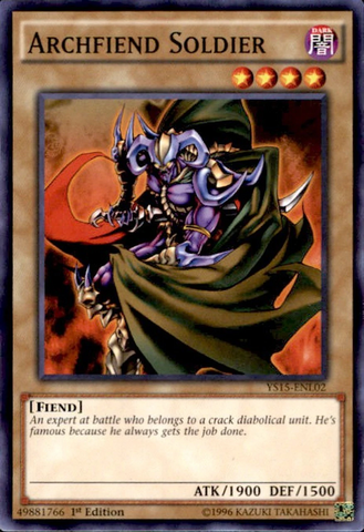 Archfiend Soldier [YS15-ENL02] Common Yu-Gi-Oh!