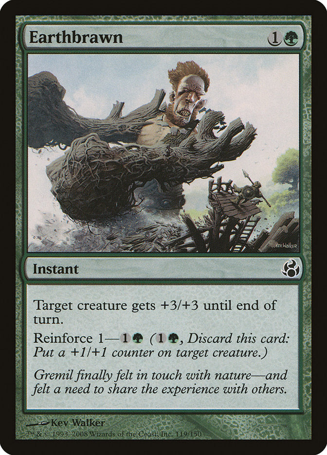 Earthbrawn [Morningtide] Magic: The Gathering