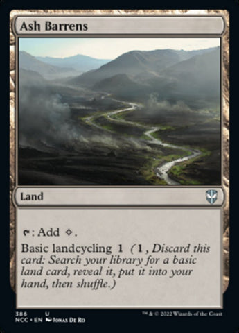 Ash Barrens [Streets of New Capenna Commander] Magic: The Gathering