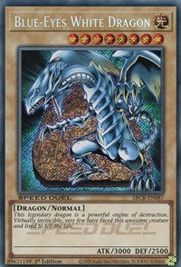 Blue-Eyes White Dragon (Secret) [SBCB-EN087] Secret Rare Yu-Gi-Oh!