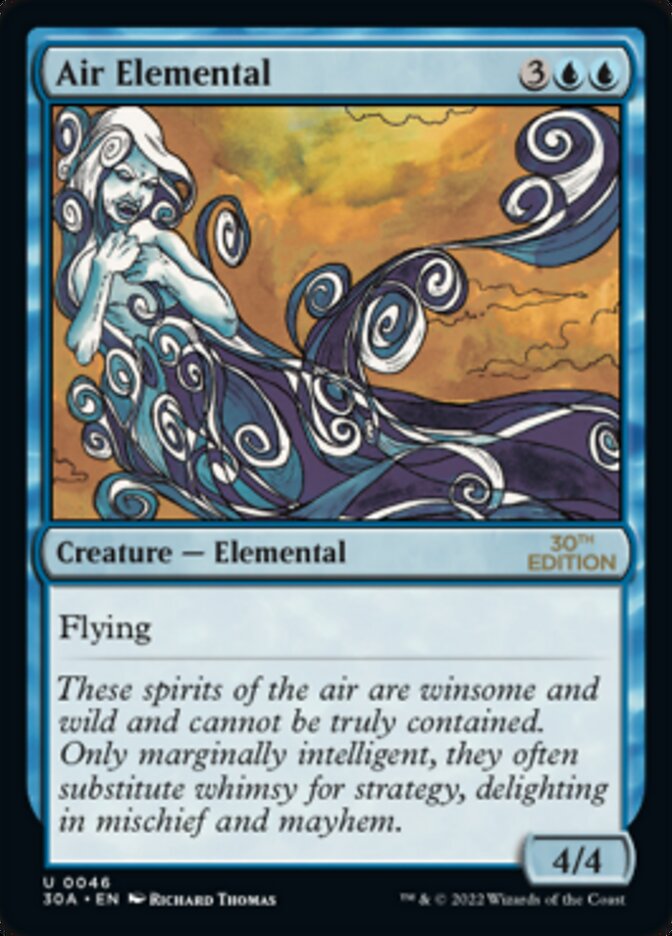 Air Elemental [30th Anniversary Edition] Magic: The Gathering