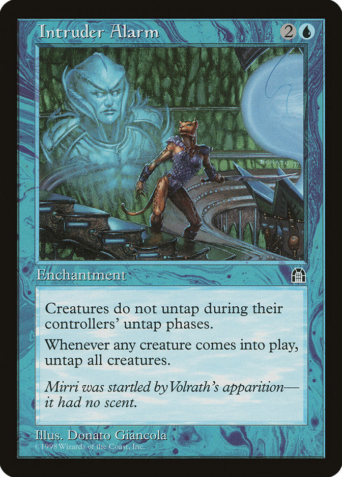 Intruder Alarm [Stronghold] Magic: The Gathering